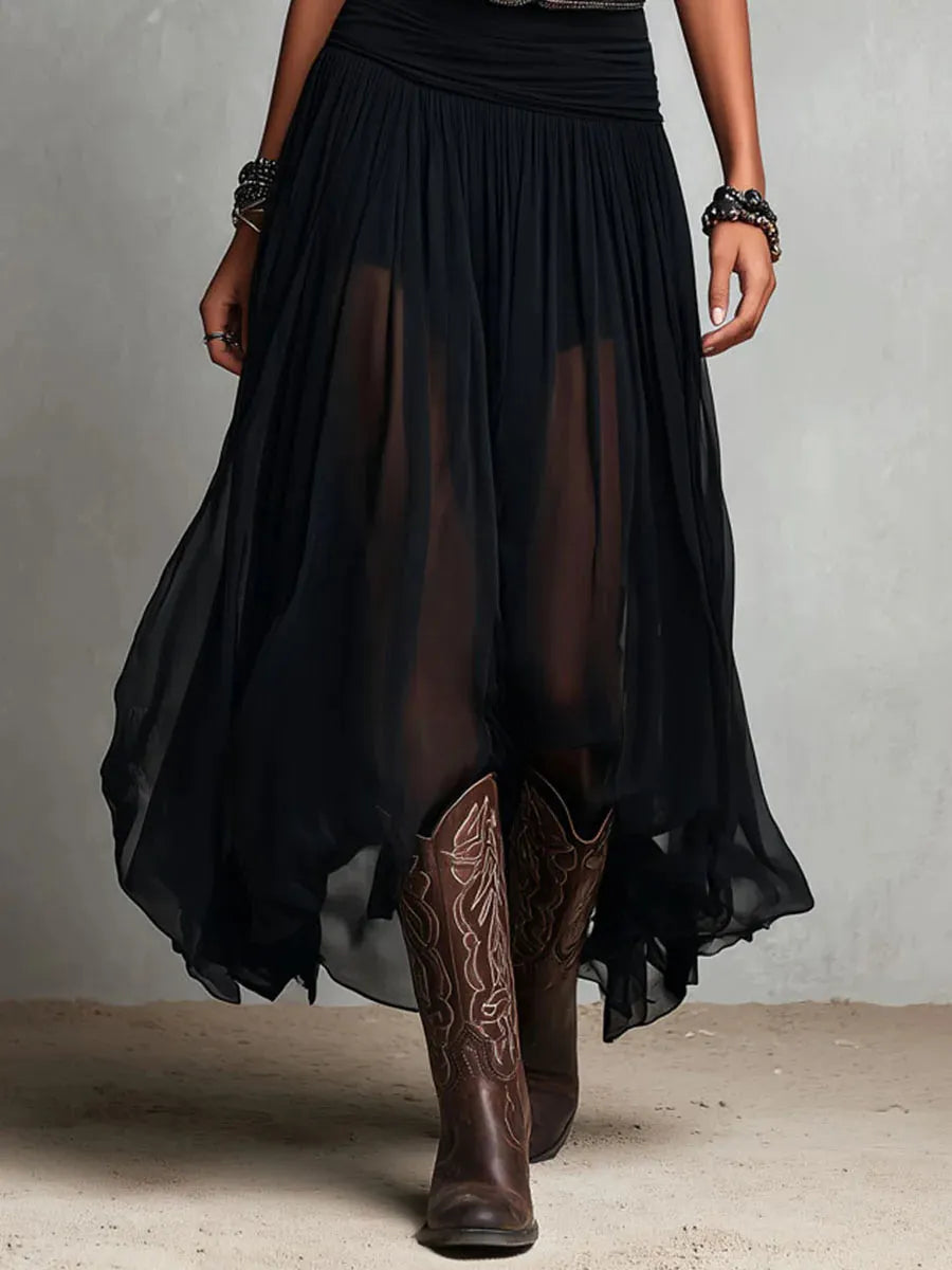 EUPHORIA SET - Elegant Double Layer Dress
