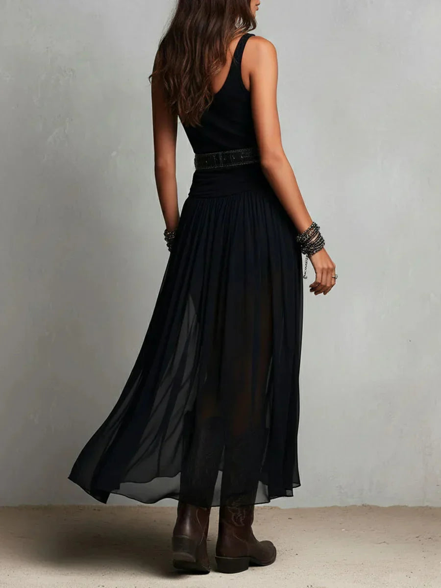EUPHORIA SET - Elegant Double Layer Dress