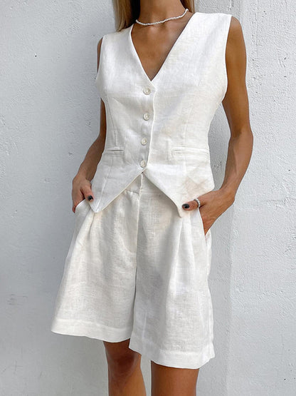 Sophia - Comfortable Airy Two-Piece Summer Dress Set