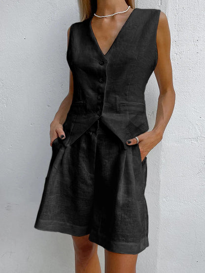 Sophia - Comfortable Airy Two-Piece Summer Dress Set