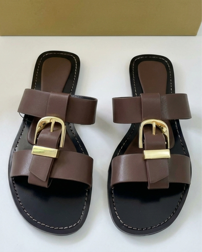SANDALS WITH BUCKLE - Elegant Comfortable Sandals
