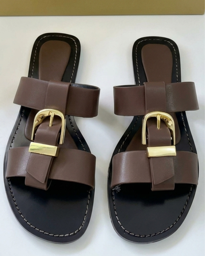 SANDALS WITH BUCKLE - Elegant Comfortable Sandals