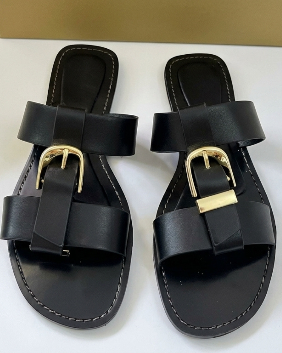 SANDALS WITH BUCKLE - Elegant Comfortable Sandals