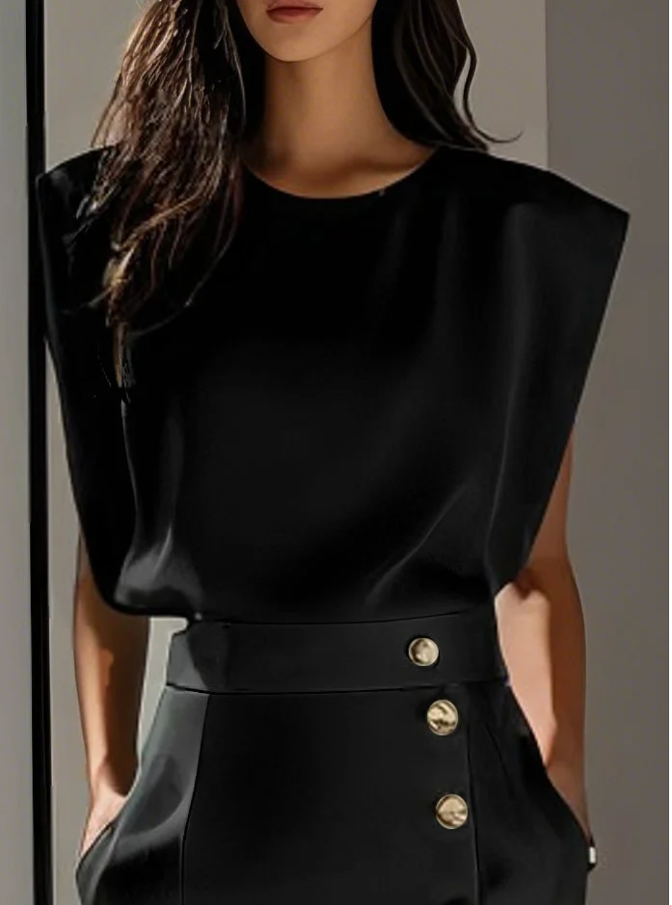 Sophie - Elegant Fitted Midi Dress